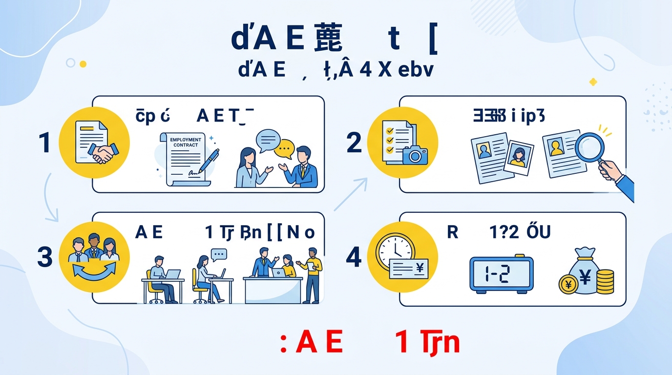 再就職手当 申請フロー(就職後の手続きステップ)